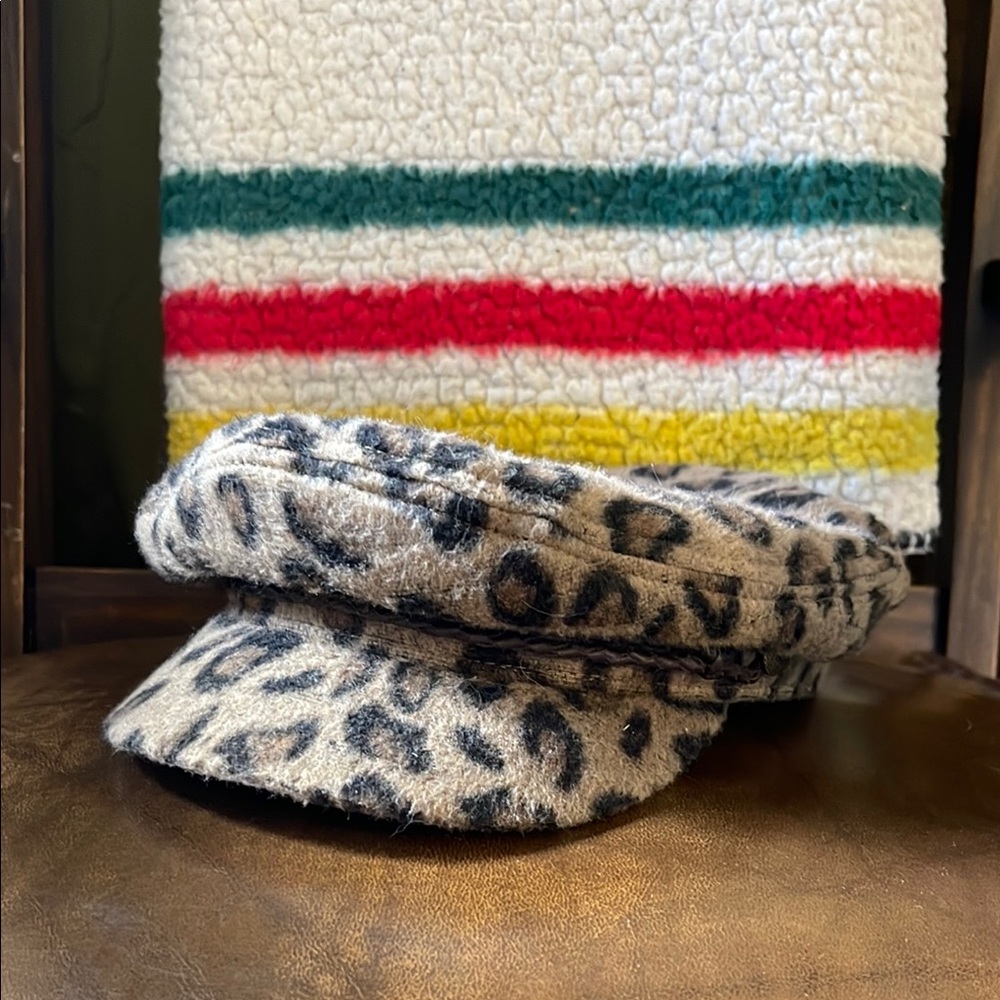 Brixton Leopard Print Cap